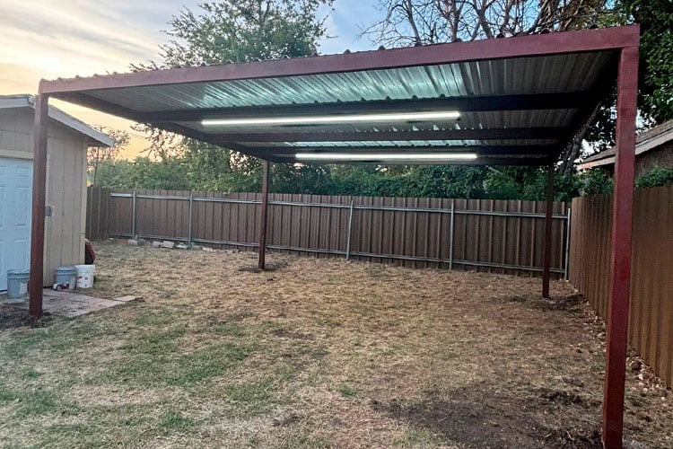 Metal Carport Prices in Texas 2024