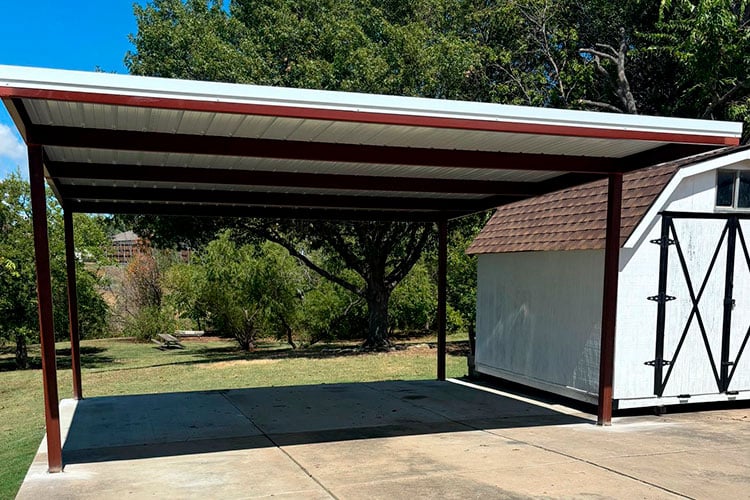 Steel Carports in Dallas DFW Metal Garage 2024