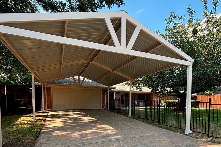 Steel Carports in Dallas DFW Metal Garage 2024