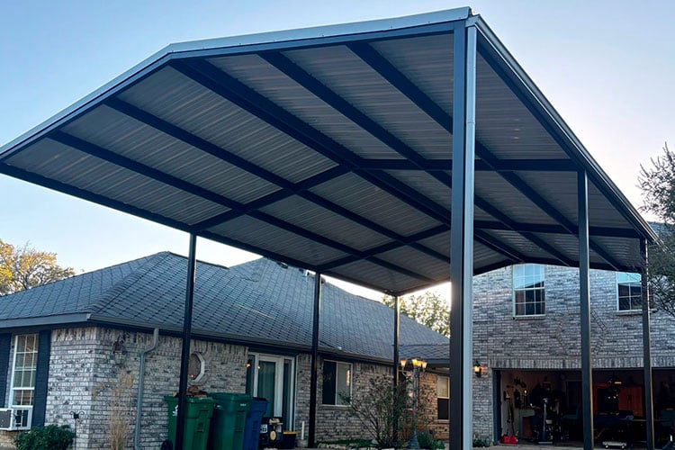 Steel Carports in Dallas DFW Metal Garage 2024